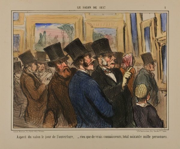 The Salon on Opening Day