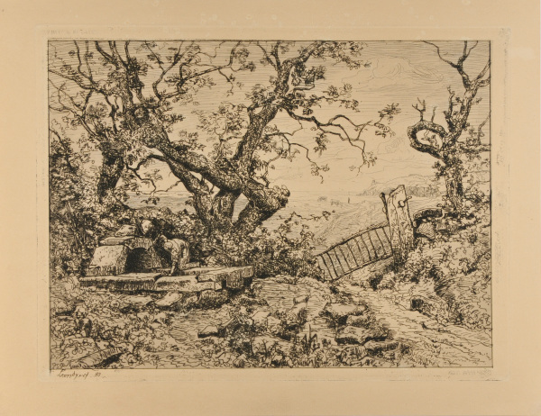 Woman drawing water from the Well