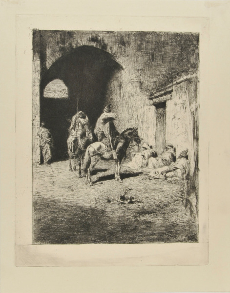 GUARDS OF THE CASBAH AT TETUAN