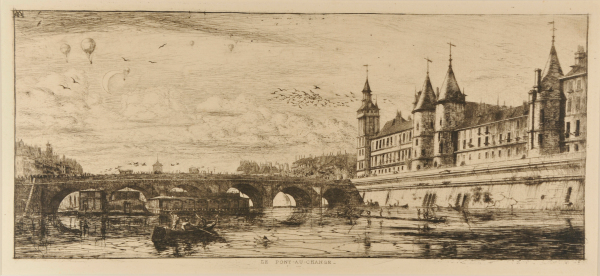 THE EXCHANGE BRIDGE, PARIS