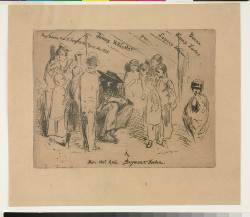 TITLE PLATE FROM THE SERIES "DOUZE EAUX-FORTES D'APRÈS NATURE (THE FRENCH SET)"