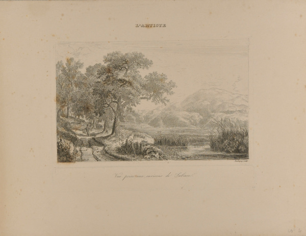 VIEW FROM THE ENVIRONS OF SUBIACO