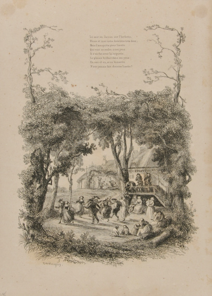 THE SONG OF LISTTE (SECOND PLATE - THE VILLAGE DANCE)