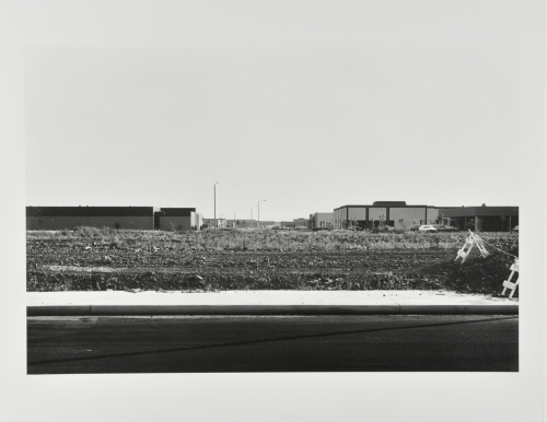 Barranca Road, between Von Karman and Milliken Roads, looking Southwest