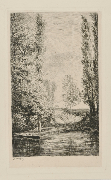 THE FERRY: SOUVENIR OF THE ISLANDS IN THE SEINE AT BEZONS