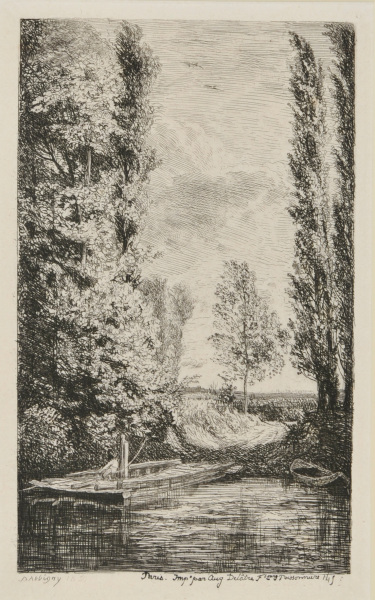 THE FERRY: SOUVENIR OF THE ISLANDS IN THE SEINE AT BEZONS