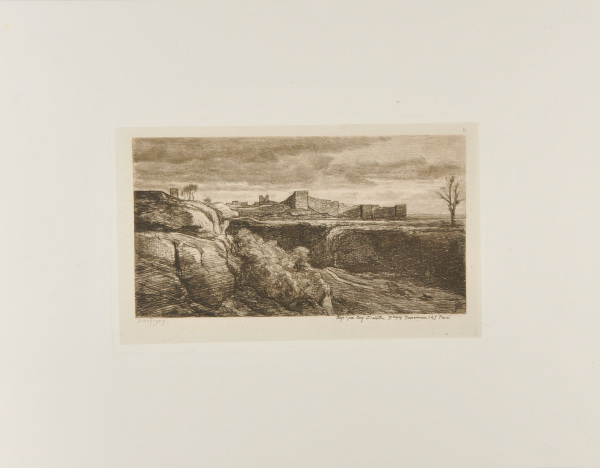 THE RUINS OF THE CHÂTEAU AT CRÉMIEU