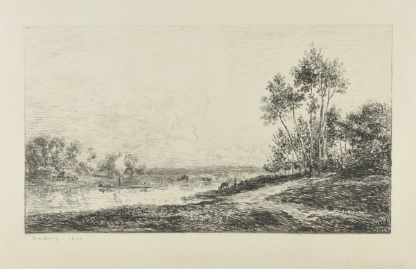 THE SEINE AT PORT-MAURIN (EURE)