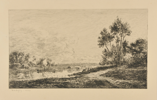 THE SEINE AT PORT-MAURIN (EURE)