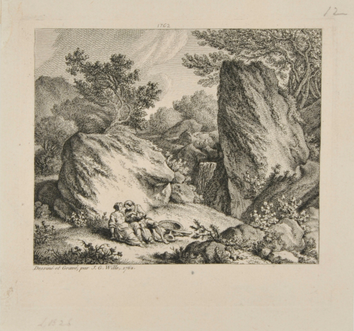 THE HUNTER AND THE PEASANT WOMAN