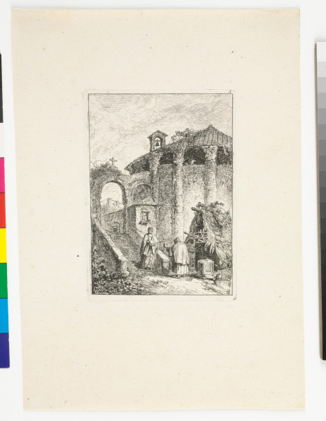 PLATE 5 FROM THE SERIES "EVENINGS IN ROME"