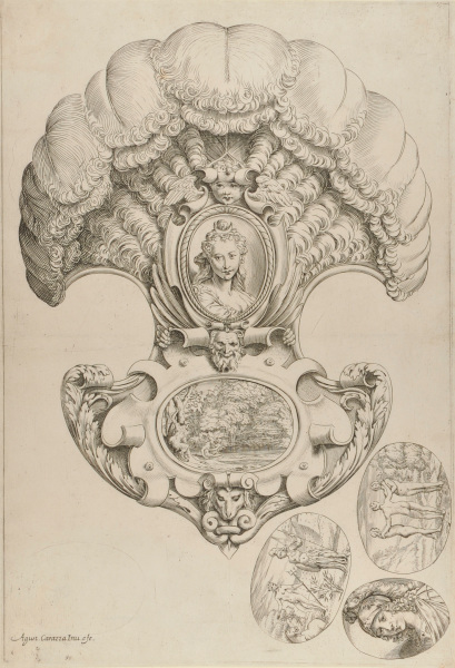 A Headpiece in the Form of a Fan