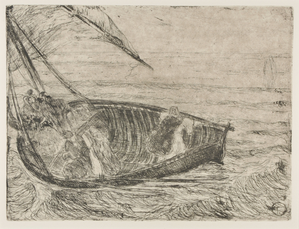 CHRIST WALKING ON THE WATER