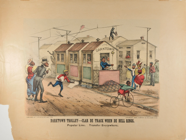 DARKTOWN TROLLEY - CLAR DE TRACK WHEN DE BELL RINGS