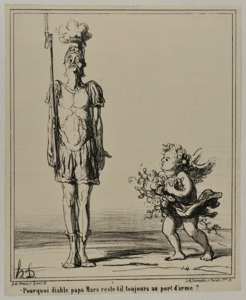 Pourquoi diable papa Mars reste-t-il toujours au port d’arme?