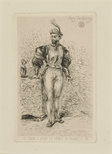 MAN AT ARMS FROM THE TIME OF FRANCIS I