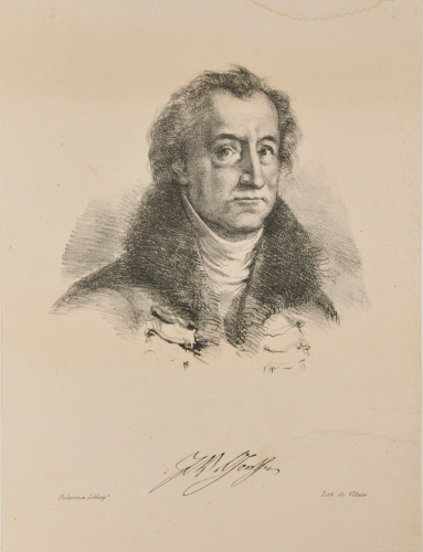 Portrait de Goethe