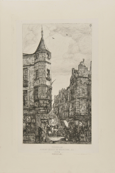 Tourelle, Rue de l’Ecole de Médecine, 22