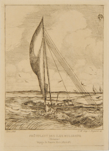 SWIFT-SAILING PROA, MULGRAVE ARCHIPELAGO, OCEANIA
