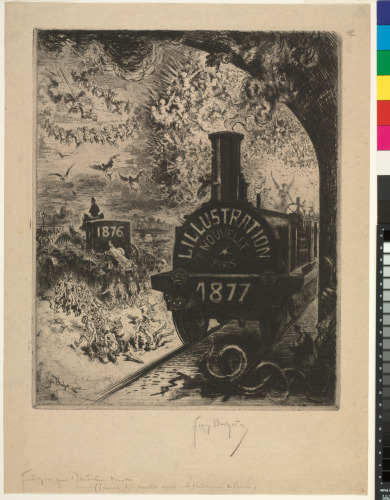 FRONTISPIECE FOR THE SOCIÉTÉ DE PEINTRES-GRAVEURS SERIES “L’ILLUSTRATION NOUVELLE”