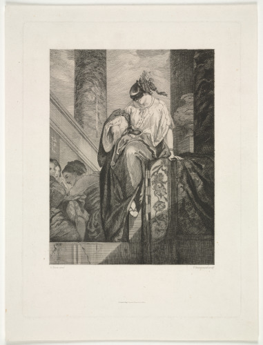 THE WOMAN IN A VELVET MASK