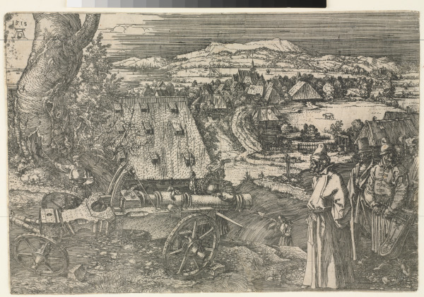 THE CANNON WITH A VIEW OF KIRCHEHRENBACH