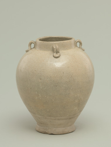 Food Storage Jar with Strap Handles