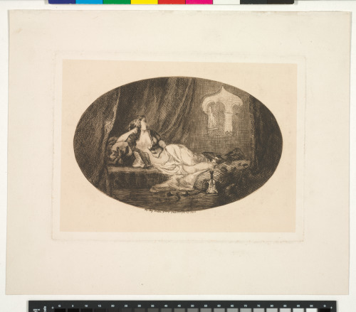 ODALISQUE LYING IN A HAREM