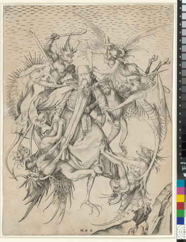 SAINT ANTHONY TORMENTED BY DEMONS