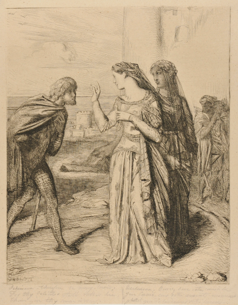 "THEREFORE BE MERRY, CASSIO..." (ACT III, SCENE III) FROM "OTHELLO"