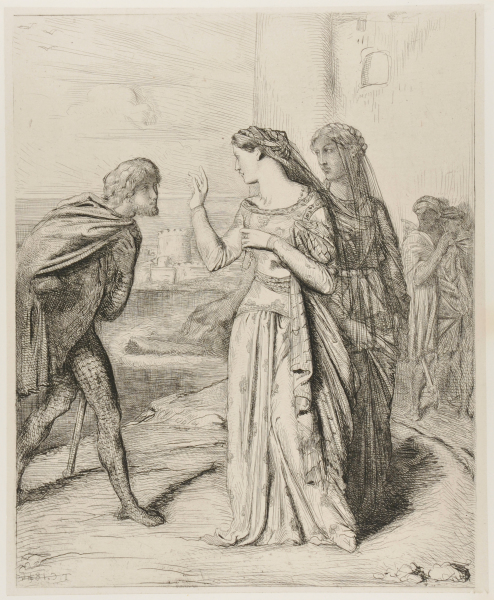 "THEREFORE BE MERRY, CASSIO..." (ACT III, SCENE III) FROM "OTHELLO"