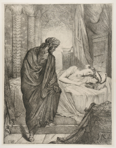 "YET SHE MUST DIE..." (ACT V, SCENE II) FROM "OTHELLO"