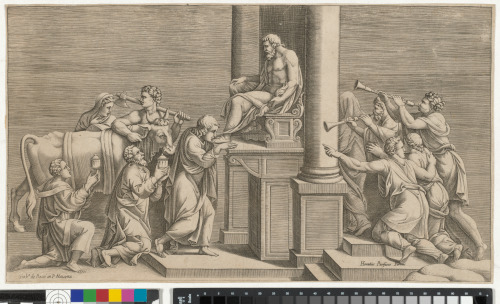 SACRIFICE TO THE STATUE OF JUPITER