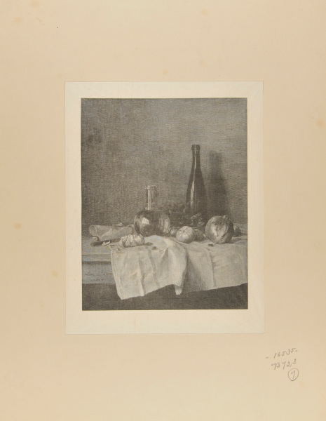 STILL LIFE WITH WINE, WATER, FRUIT, AND NUTS