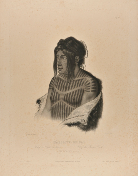 MAHSETTE-KUIUAB CHIEF OF THE CREE-INDIANS