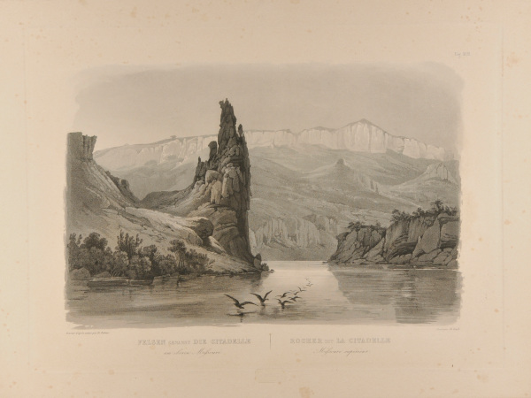 THE CITADEL-ROCK ON THE UPPER MISSOURI