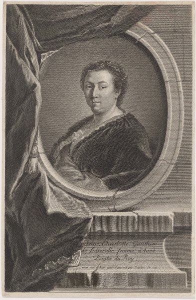 ANNE CHARLOTTE GAUTHIER DE LOISEROLLE, FEMME D'AVED, PEINTRE DU ROY (PORTRAIT OF MADAME AVED)