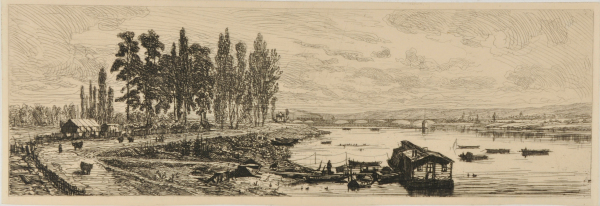 THE BANKS OF THE SEINE AT BEZONS