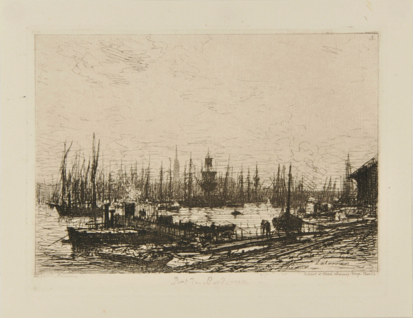 IN THE PORT OF BORDEAUX