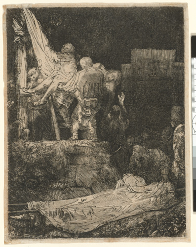 THE DESCENT FROM THE CROSS BY TORCHLIGHT