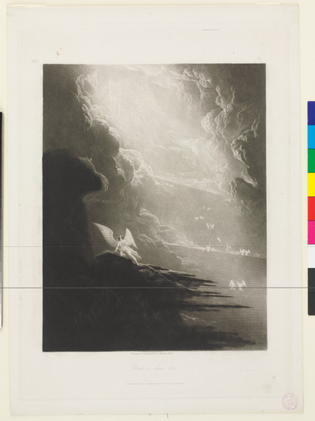 Illustration for Milton’s “Paradise Lost”: Book 3, Line 501