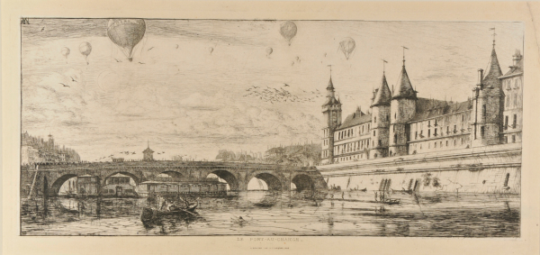 THE EXCHANGE BRIDGE, PARIS