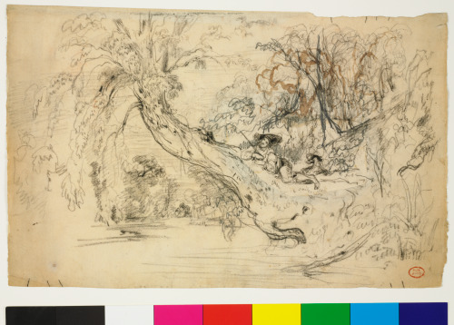 STUDY FOR "THE POACHER"