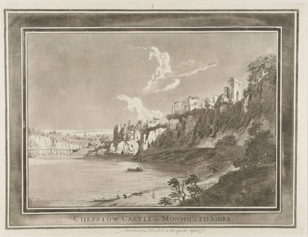 CHEPSTOW CASTLE IN MONMOUTHSHIRE