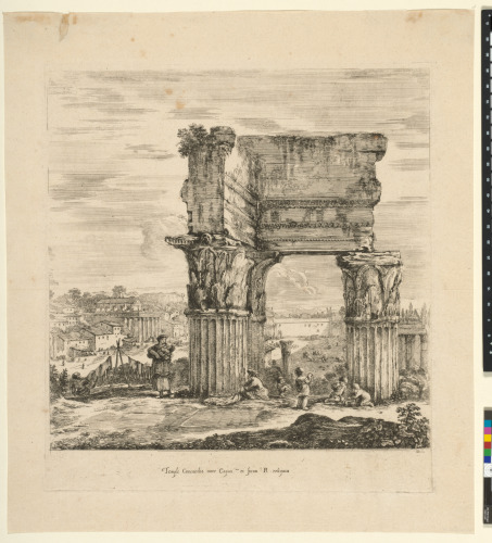 THE TEMPLE OF CONCORD AND THE ROMAN FORUM