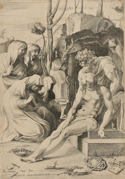 JOSEPH OF ARIMETHEA SUSTAINING THE BODY OF CHRIST