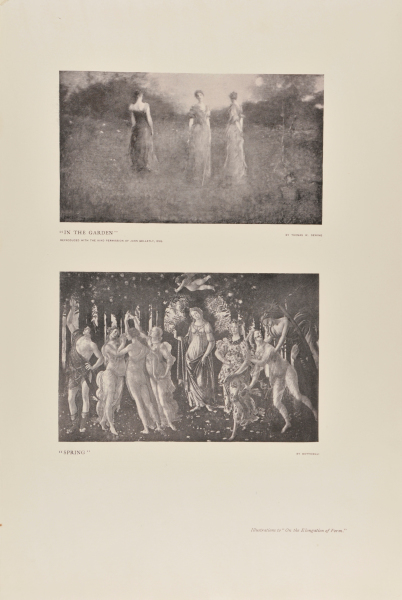 “In the Garden” and “Spring”