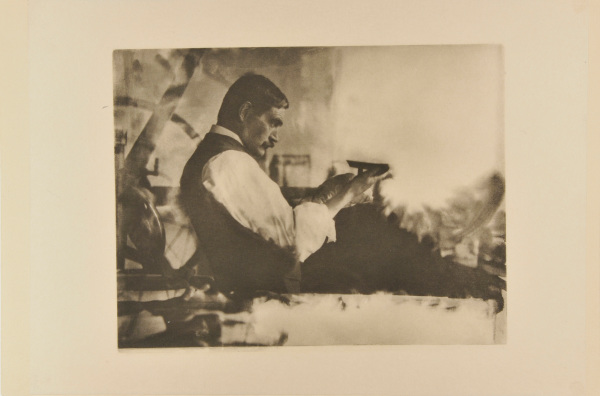 The Etching Printer–William Strang, Esq., A.R.A.