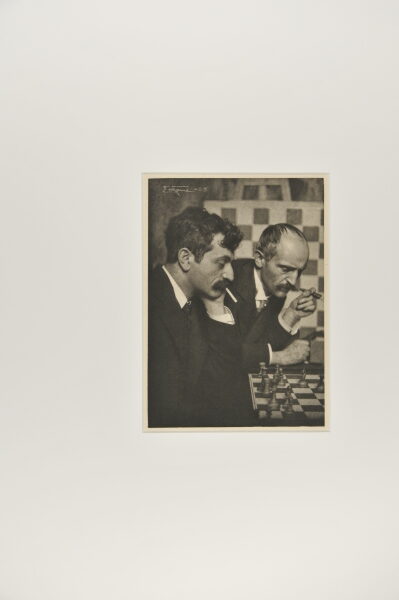 DR. EMANUEL LASKER AND HIS BROTHER