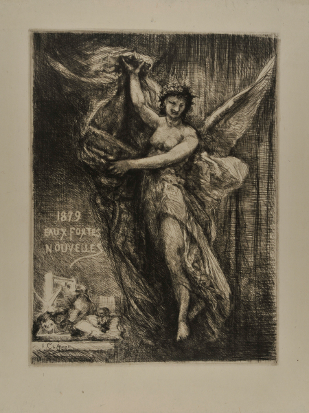 FRONTISPIECE FOR 1879 EAUX FORTES NOUVELLES